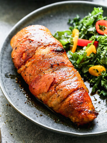 Easy bacon wrapped chicken breast