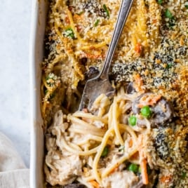 the best chicken tetrazzini recipe in casserole dish
