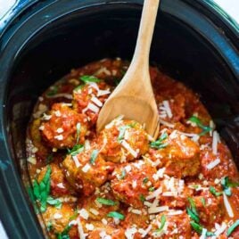 Classic Crock Pot Turkey Meatballs