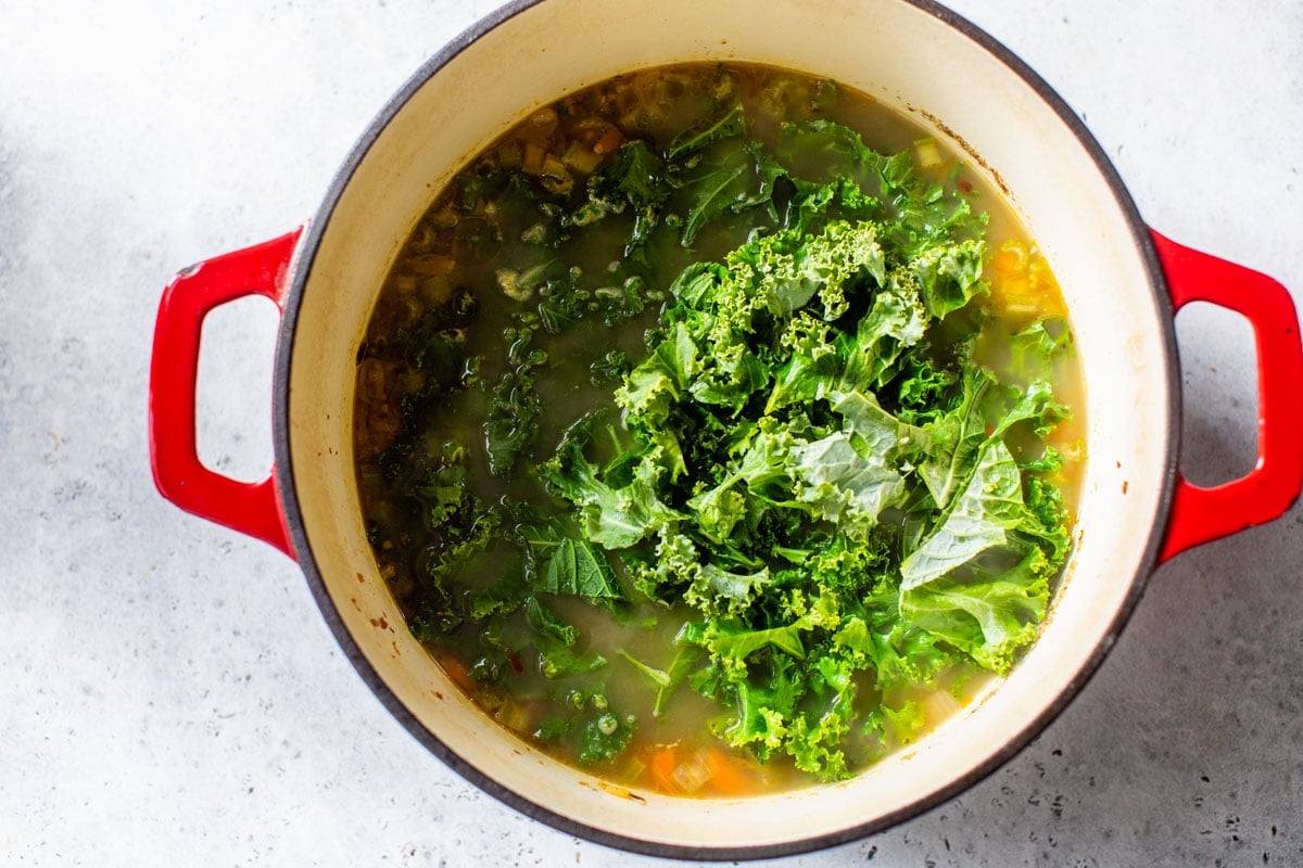 fresh kale soup recipe