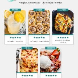 mothers day brunch menu